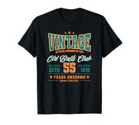 Vintage Funny 55e anniversaire 55 ans Awesome Old Balls Club T-Shirt