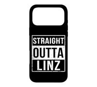 Vintage Funny Straight Outta Linz Upper Austria Austrian Coque pour iPhone 17 Pro Max