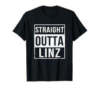 Vintage Funny Straight Outta Linz Upper Austria Austrian T-Shirt