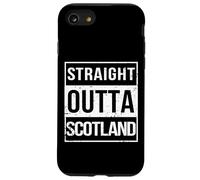 Vintage Funny Straight Outta Scotland UK Great Britain Coque pour iPhone SE (2020) / 7/8