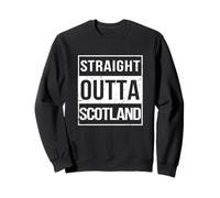 Vintage Funny Straight Outta Scotland UK Great Britain Sweatshirt