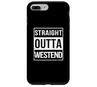 Vintage Funny Straight Outta Westend Frankfurt Hesse Coque pour iPhone 7 Plus/8 Plus