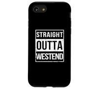 Vintage Funny Straight Outta Westend Frankfurt Hesse Coque pour iPhone SE (2020) / 7/8