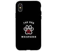 Vintage Funny The Dog Whisperer for Dog Lover Coque pour iPhone X/XS