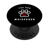Vintage Funny The Dog Whisperer for Dog Lover PopSockets PopGrip Adhésif