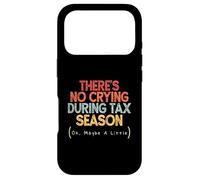 Vintage Funny There's No Crying During Tax Season Coque pour iPhone 17 Pro