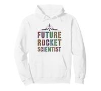 Vintage Future Rocket Scientiste Science Geek Kids Graduation Sweat à Capuche