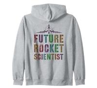 Vintage Future Rocket Scientiste Science Geek Kids Graduation Sweat à Capuche