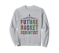 Vintage Future Rocket Scientiste Science Geek Kids Graduation Sweatshirt