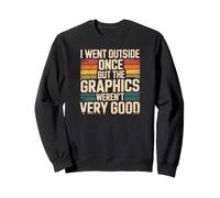 Vintage Gamer pc Gaming Jeux vidéo VR Headset Gamer Sweatshirt