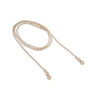 Vintage Gatsby 1920s Pearl Choker Necklace Long Sweater Choker Round Faux Pearl Strand Pearl Choker Statement Collar Neck Gift for Her (D)