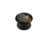 Vintage Geography Teacher Atlas Boussole Style Bloom PopSockets PopGrip Adhésif