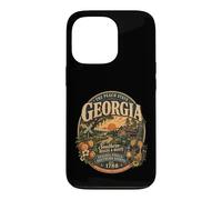Vintage Georgia Peach State Southern Roots Coque pour iPhone 13 Pro