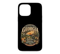 Vintage Georgia Peach State Southern Roots Coque pour iPhone 13 Pro Max
