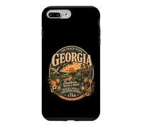 Vintage Georgia Peach State Southern Roots Coque pour iPhone 7 Plus/8 Plus