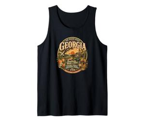 Vintage Georgia Peach State Southern Roots Débardeur