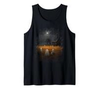 Vintage Ghost Farm Grange Gothique Halloween Débardeur