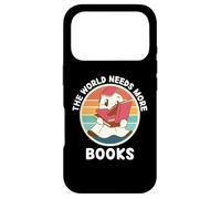 Vintage Ghost : Le Monde a Besoin de Plus de Livres Coque pour iPhone 17 Pro