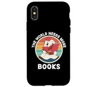 Vintage Ghost : Le Monde a Besoin de Plus de Livres Coque pour iPhone X/XS