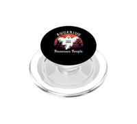 Vintage Ghost Zodiac Aquarius Funny Halloween Costume PopSockets PopGrip pour MagSafe