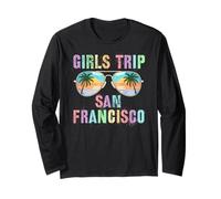Vintage Girls Trip San Francisco Vacances Manche Longue