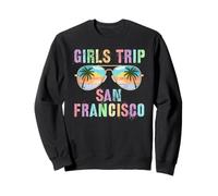 Vintage Girls Trip San Francisco Vacances Sweatshirt