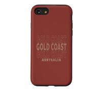 Vintage Gold Coast Australie Coque pour iPhone SE (2020) / 7/8