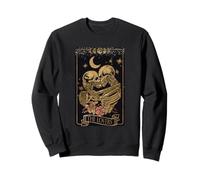 Vintage Goth Tarot Card The Lovers Dark Academia Aesthetic Sweatshirt