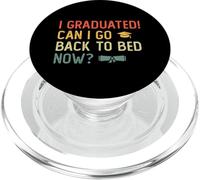 Vintage Graduation 2023 J'Ai Obtenu Mon diplôme, Puis-Je Retourner au lit Maintenant ? PopSockets PopGrip pour MagSafe