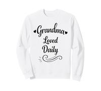 Vintage Grandma Loved Daily - Grand-mère fière et aimante Sweatshirt