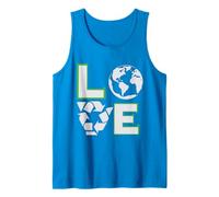 Vintage Green Recycle Earth Day Enseignant Enfants Recyclage Débardeur