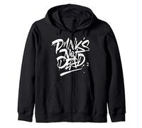 Vintage Grunge Punks Not Dead - Rock Punk Is Not Dead Vint Sweat à Capuche