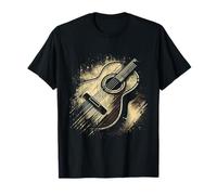 Vintage Guitar Country Music Guitar Musician Guitarist Retro T-Shirt