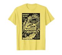 Vintage Halloween Monsters Slasher Horror Movie Show T-Shirt, Homme, Citron, M