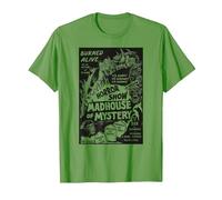 Vintage Halloween Monsters Slasher Horror Movie Show T-Shirt, Homme, Herbe, 3XL