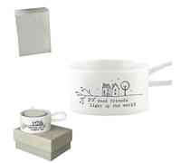 Vintage Handled Tea Light Holder,Rustic Indoor Outdoor Candle Lantern with Carry Handle for Home Decor,Wedding,Table Centerpiece Gift (A)