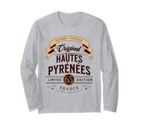 Vintage Hautes-Pyrénées Département France Manche Longue