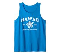 Vintage Hawaï The Aloha State Turtle Hawaiian Beach Surf Débardeur