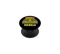 Vintage Hawaii Mahalo PopSockets PopGrip Adhésif