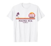 Vintage Hawaii Mauna Kea - Palm trees Tropical - Surf T-Shirt