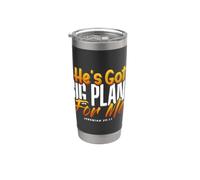 Vintage He's Got Big Plans For Me Verse de la Bible Christian Gobelet isotherme en acier inoxydable double paroi