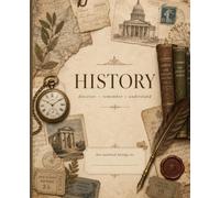 Vintage History Composition Notebook: An Antique History Aesthetic College-Ruled Notebook for Class Notes, Research, Journaling, and Students Who Love the Past