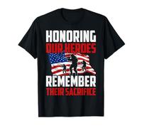 Vintage : Hommage à nos héros, commémorons Leur Sacrifice T-Shirt