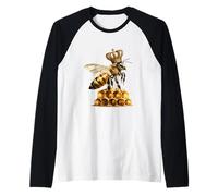 Vintage Honey Bee Accessories for Women and Girls Cute Bee Manche Raglan