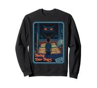 Vintage Horror Halloween Retro Survival : affrontez Vos peurs Sweatshirt