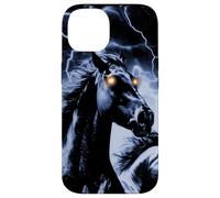 Vintage Horse Lightning Retro 80s 90s Western Grunge Graphic Coque pour iPhone 14