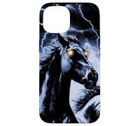 Vintage Horse Lightning Retro 80s 90s Western Grunge Graphic Coque pour iPhone 15