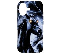 Vintage Horse Lightning Retro 80s 90s Western Grunge Graphic Coque pour iPhone 17
