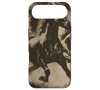 Vintage Horse Lightning Retro 80s 90s Western Grunge Graphic Coque pour iPhone Air