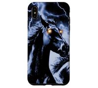 Vintage Horse Lightning Retro 80s 90s Western Grunge Graphic Coque pour iPhone XS Max